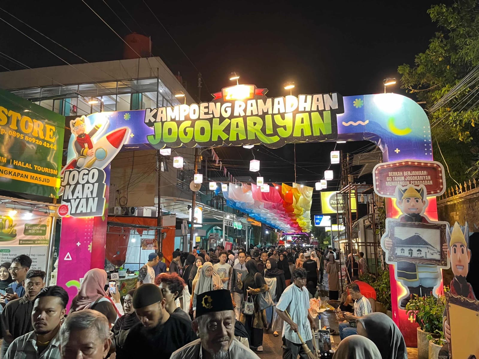 Opening on February 18, 2026, the Festive Atmosphere of Jogokariyan’s Ramadan Village Brings the Spirit of the Holy Month to Life