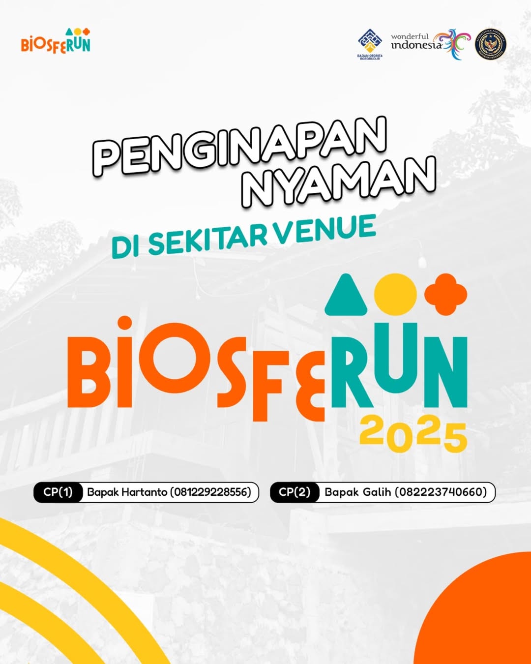 Bingung Soal Penginapan? Tenang, ini Daftar Penginapan Rekomendasi BiosfeRun